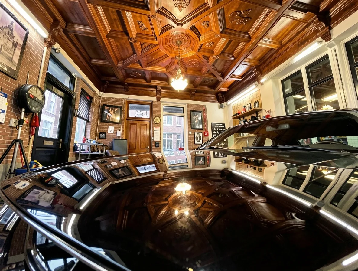 Corvessas atelier en sfeerimpressie aan de Keizersgracht