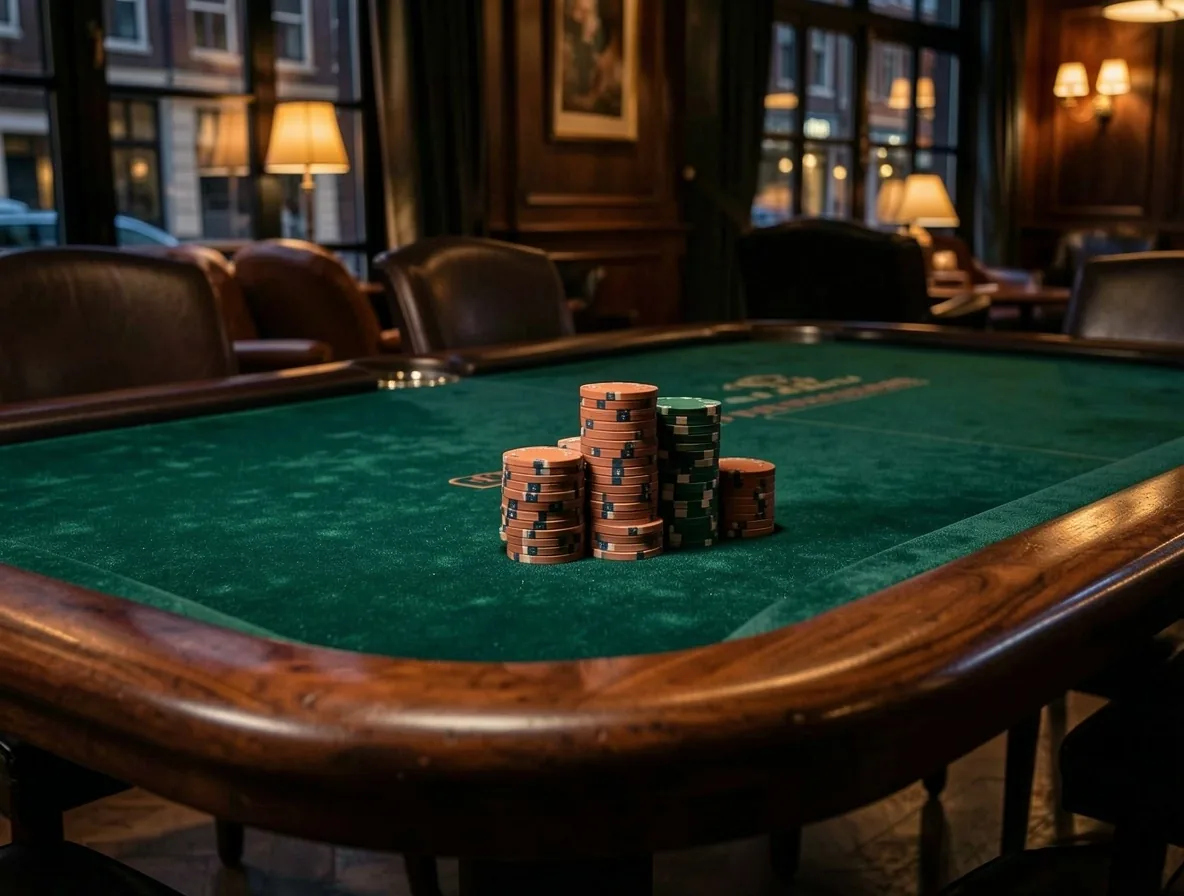 Exclusieve poker lounge aan de Keizersgracht